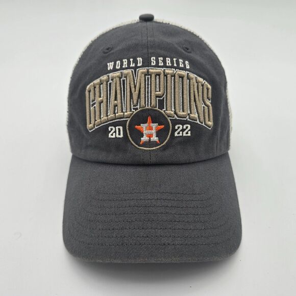 ’47 Brand Houston Astros 2022 World Series Champions Hat OSFM - Picture 2 of 11